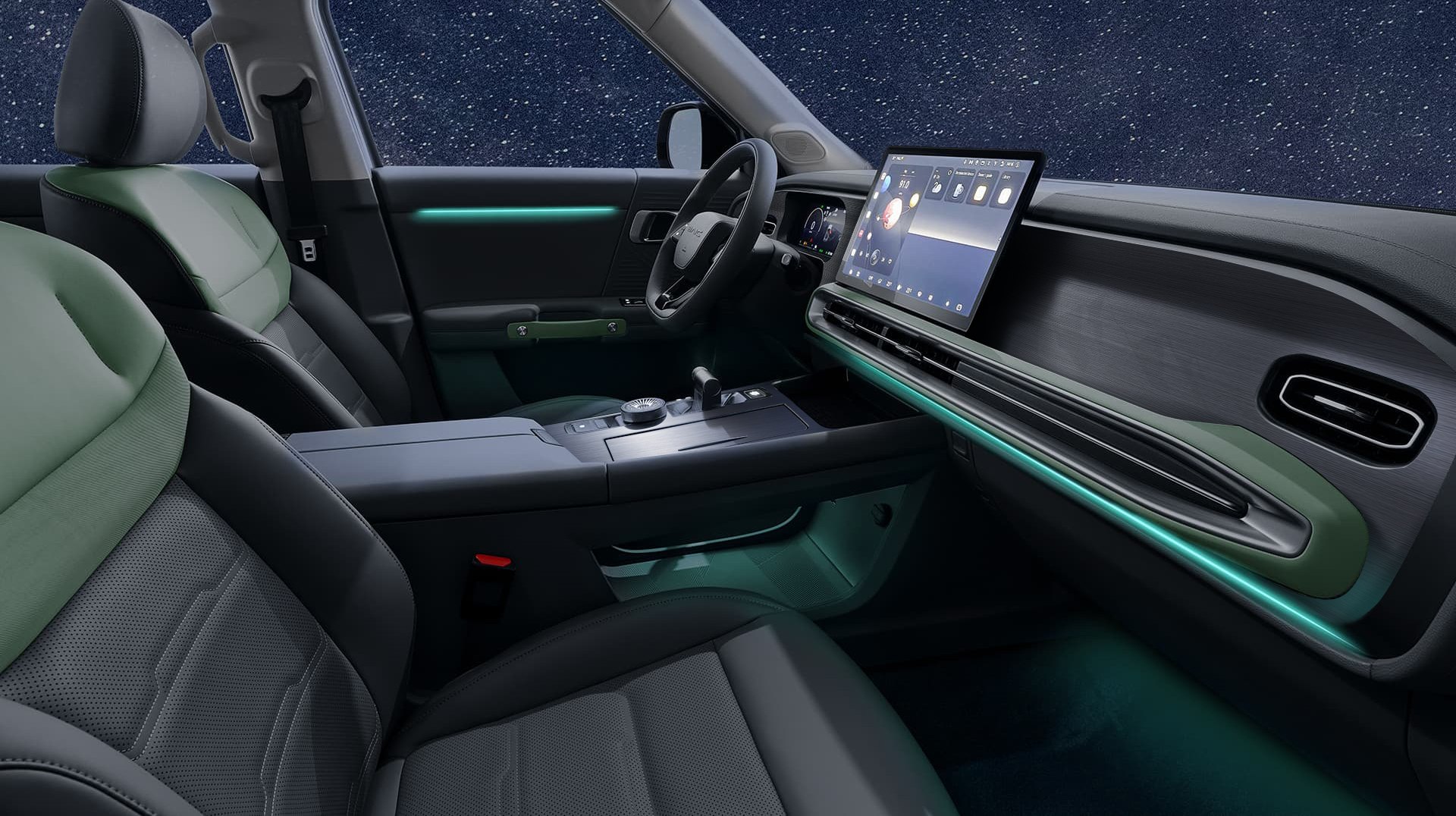 BJ30e — BAIC BJ30e front three-quarter view