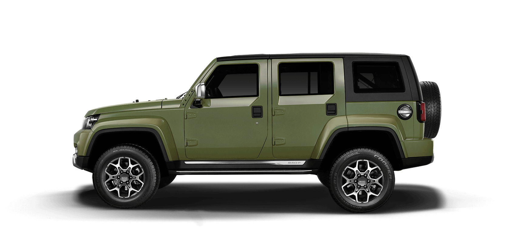 BJ40 — BAIC BJ40 side profile