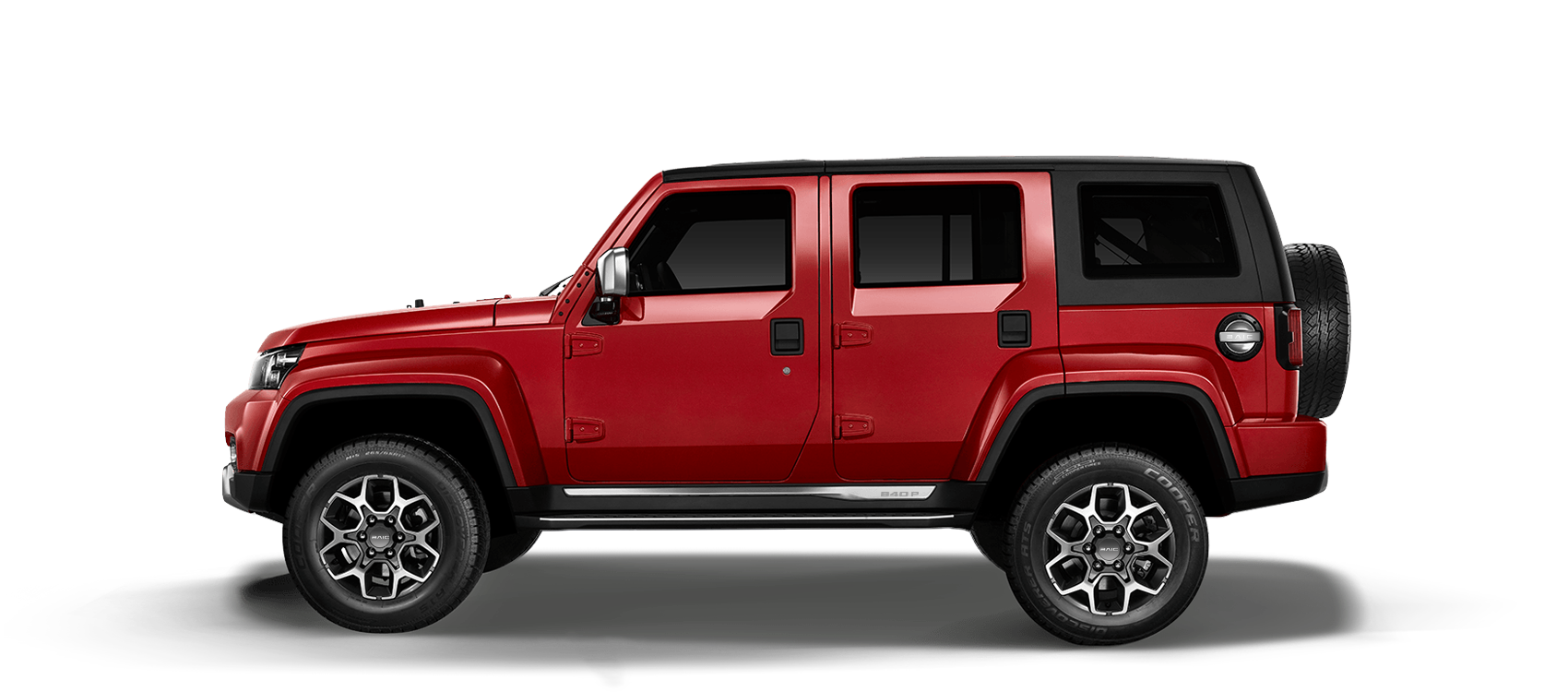 BJ40 — BAIC BJ40 side profile