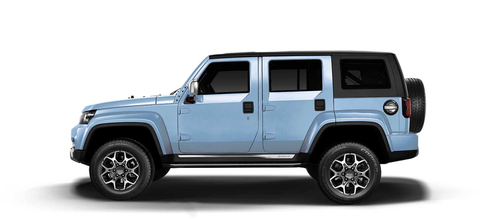 BJ40 — BAIC BJ40 side profile
