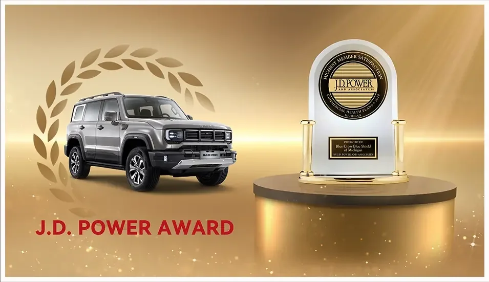 BAIC BJ40 Plus in off-road competition