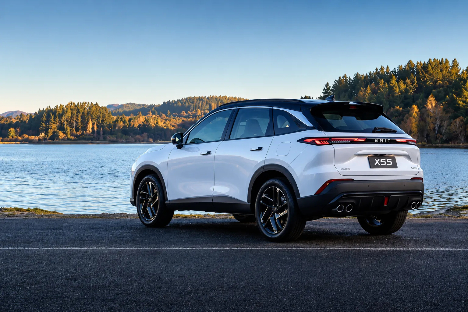 BAIC X55e, official photograph