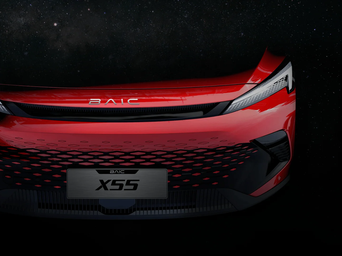 BAIC X55e, official photograph 9